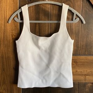 Shop Talulah Square neck ribbed crop tank